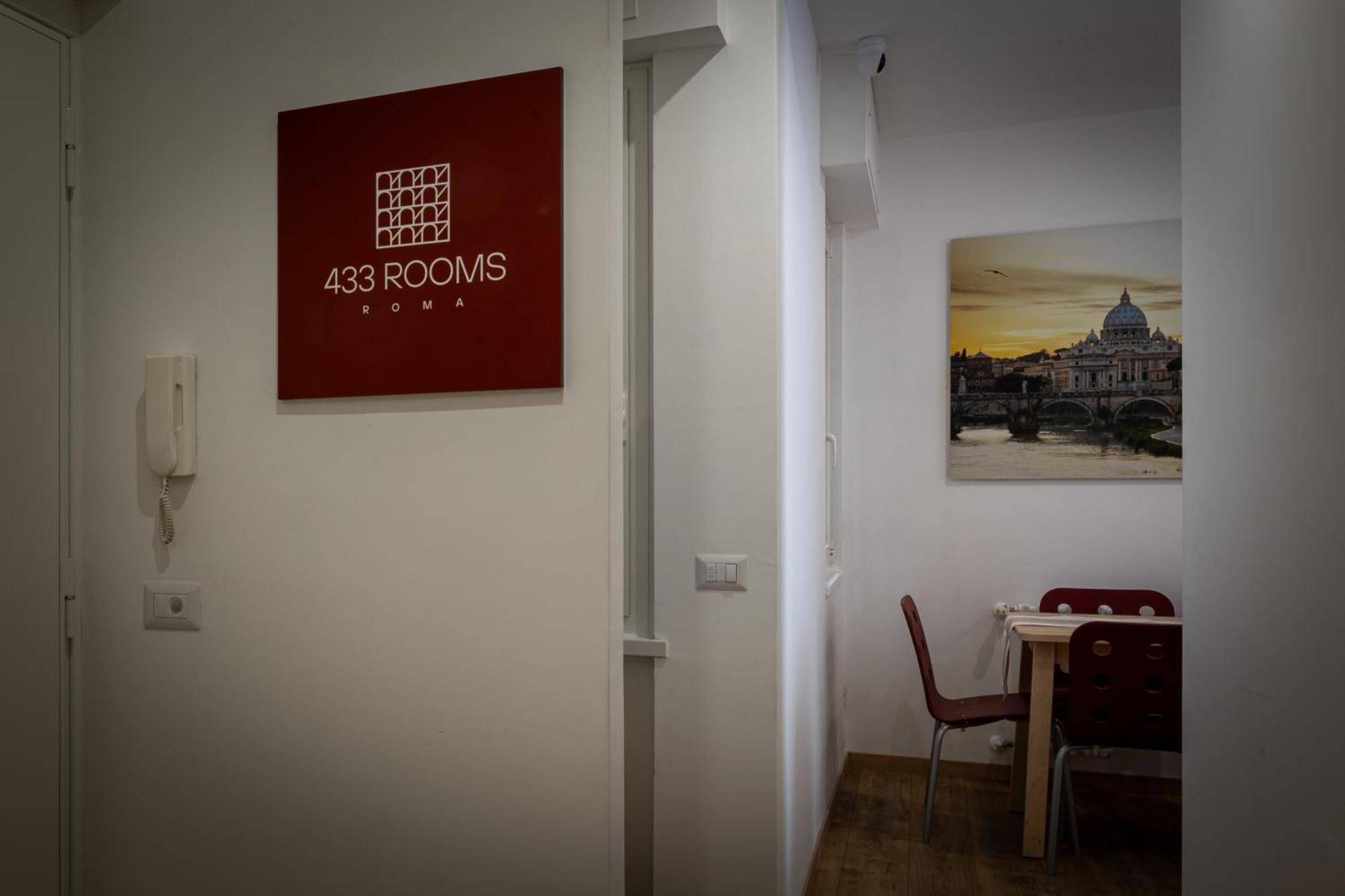 433 Rooms Roma Eksteriør bilde
